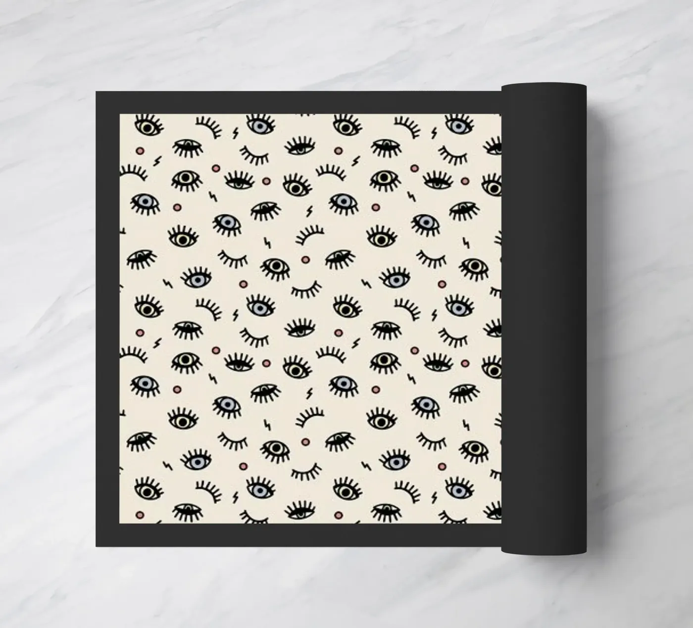 Eyes doormat by Kind of Style