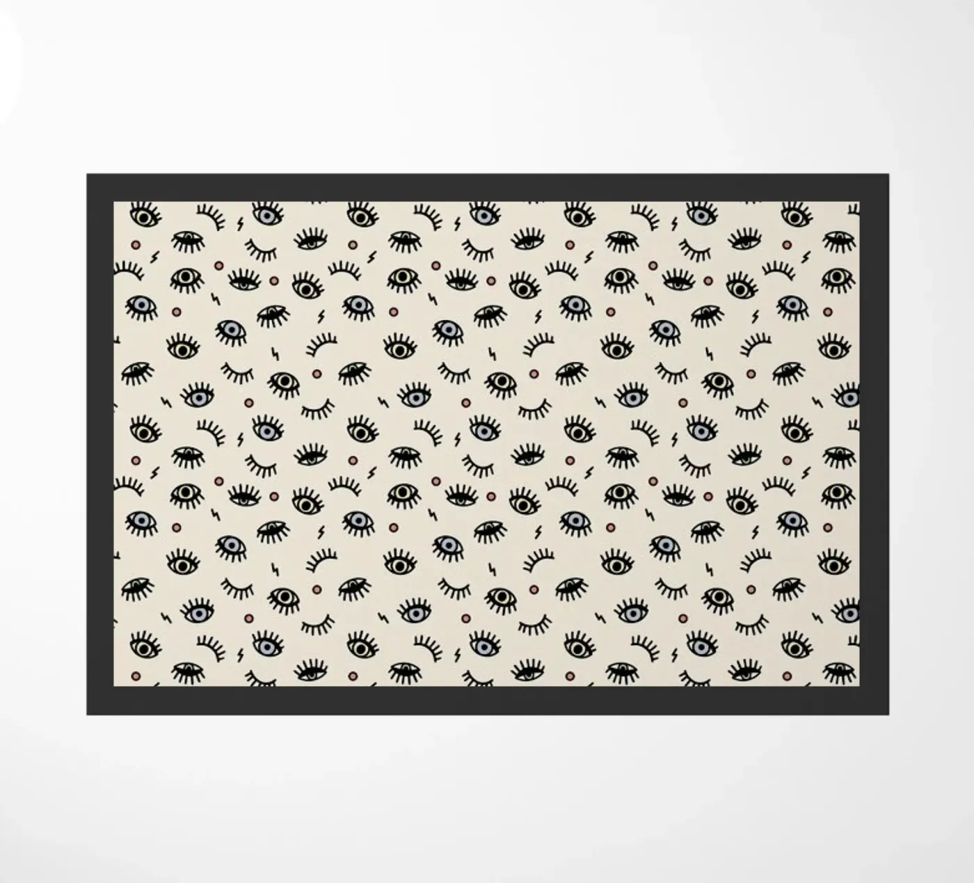 Eyes doormat by Kind of Style