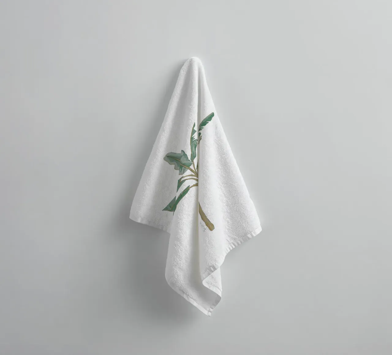 Albero di banane illustrazione vintage boho asciugamano da bagno da This Wild Soul - Illustration