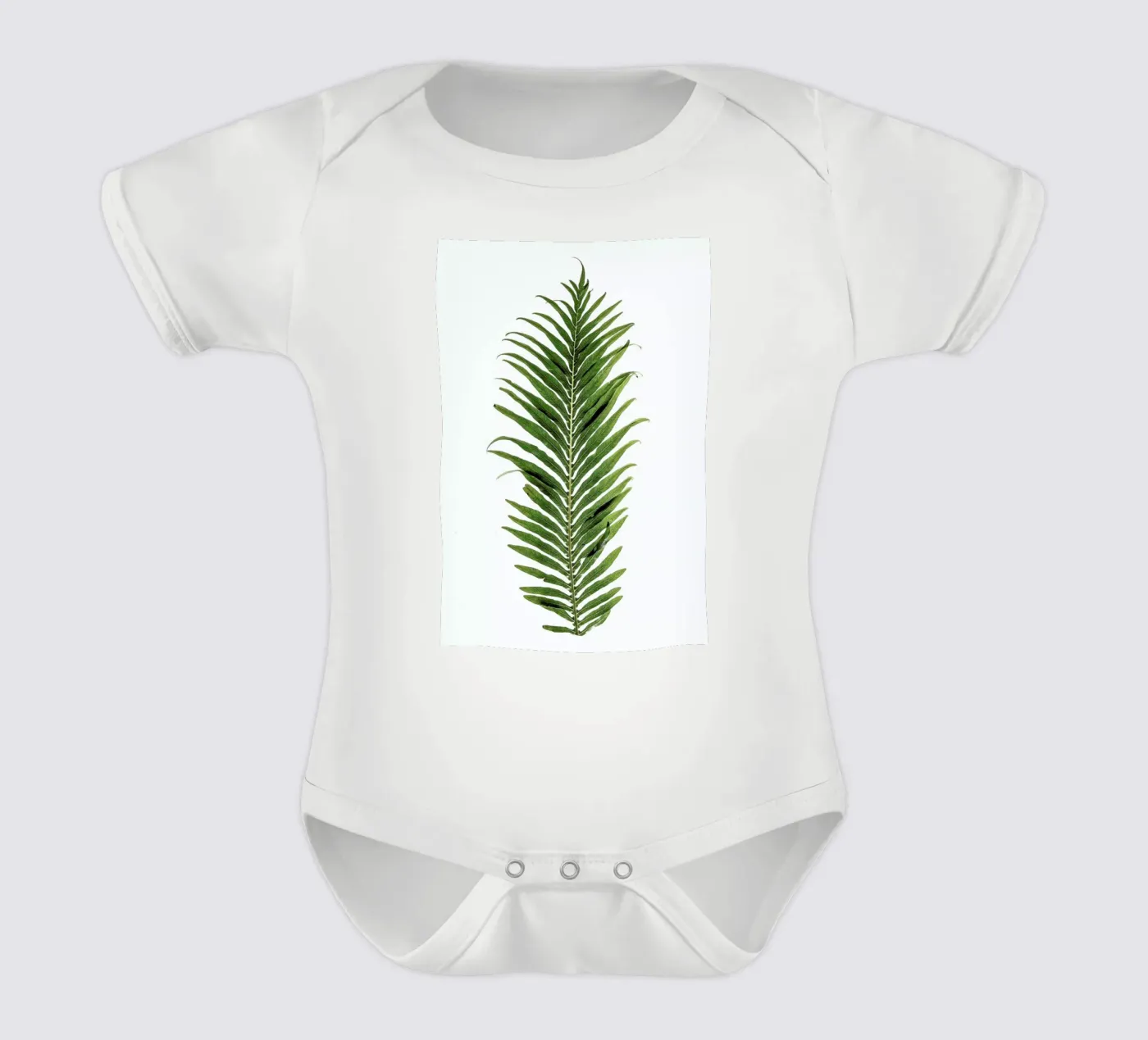Leaf Study 1 Kurzarm Babybody von Shot By Clint