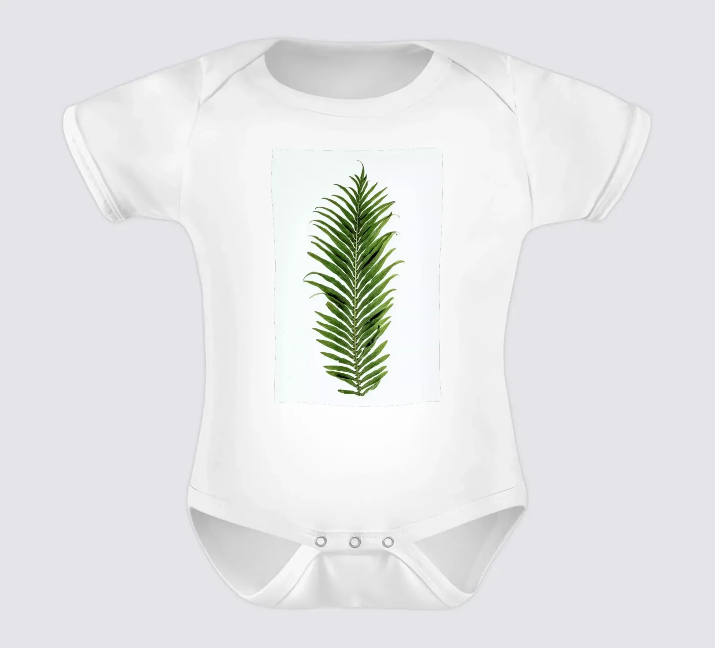 Leaf Study 1 Kurzarm Babybody von Shot By Clint