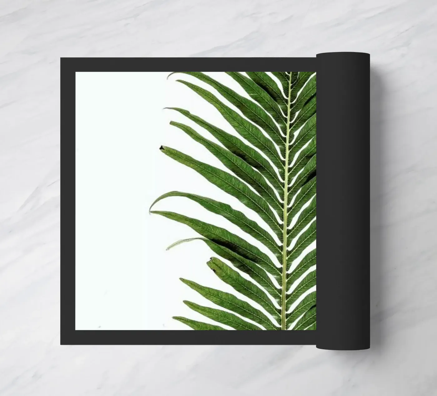 Leaf Study 1 doormat by Shot By Clint