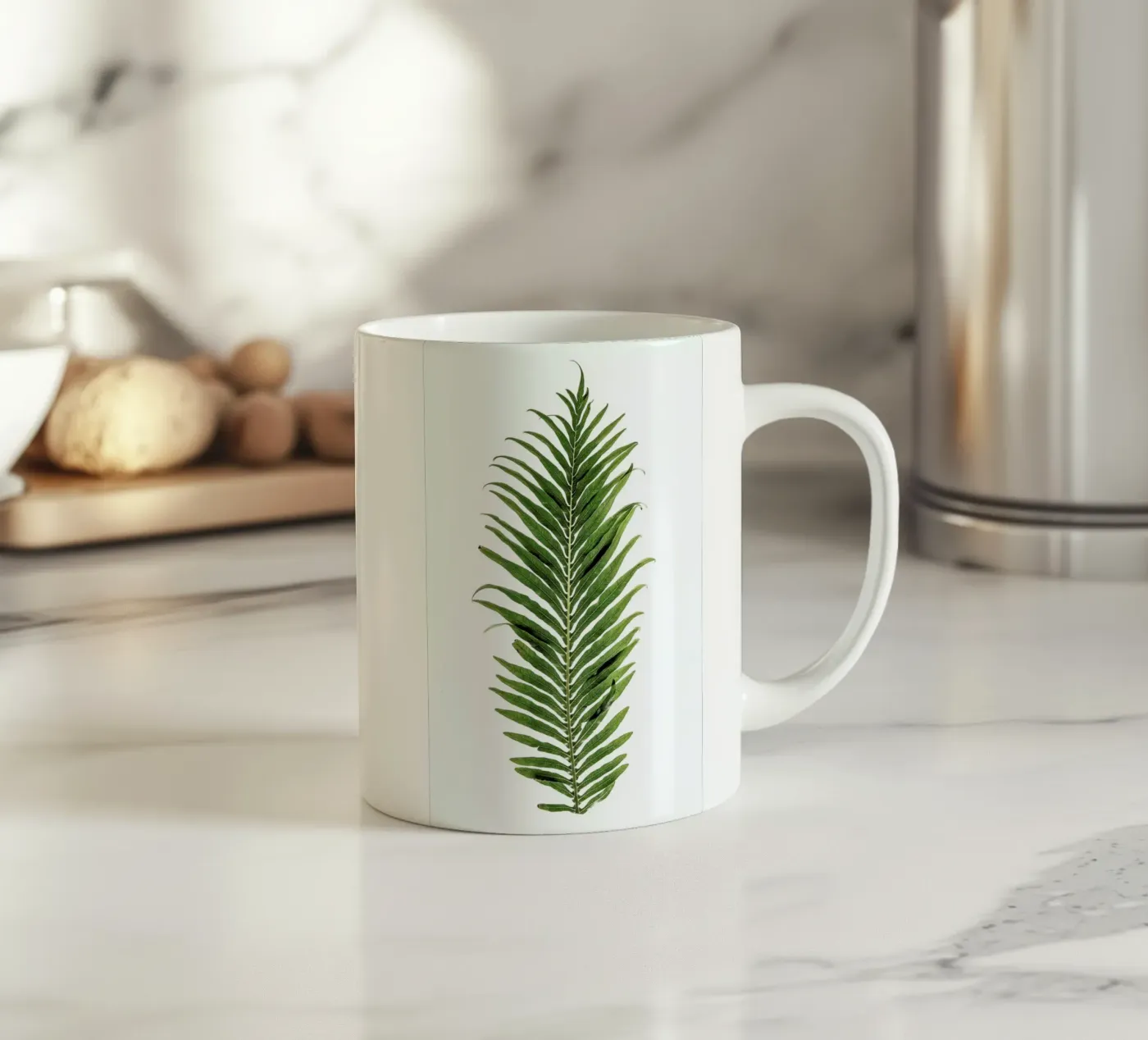 Leaf Study 1 ceramic mug by Shot By Clint