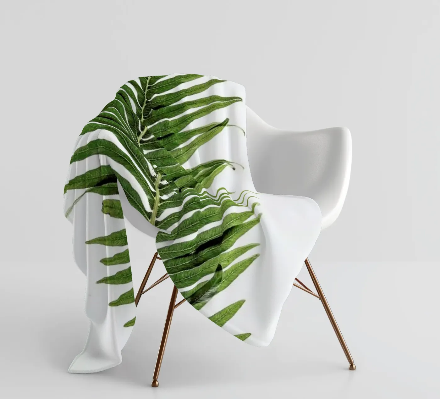 Leaf Study 1 plaid polaire de Shot By Clint