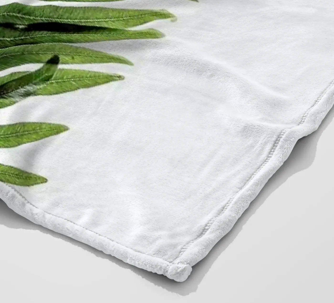 Leaf Study 1 plaid polaire de Shot By Clint