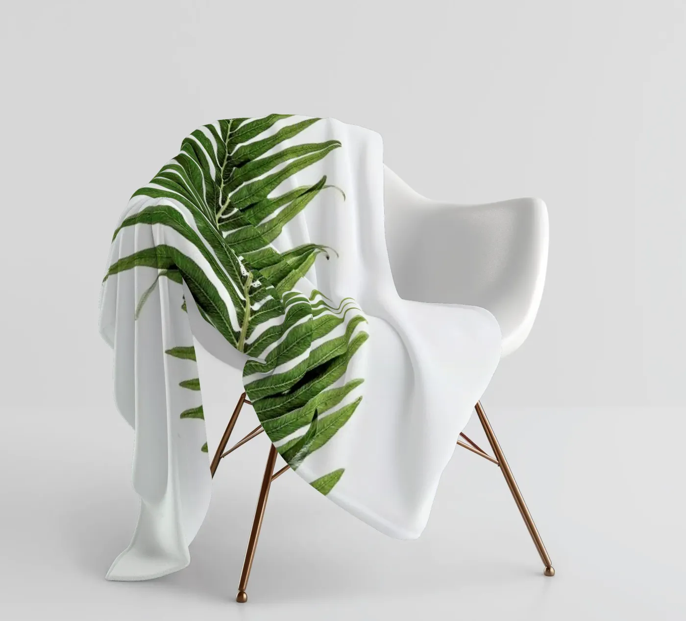 Leaf Study 1 plaid polaire de Shot By Clint