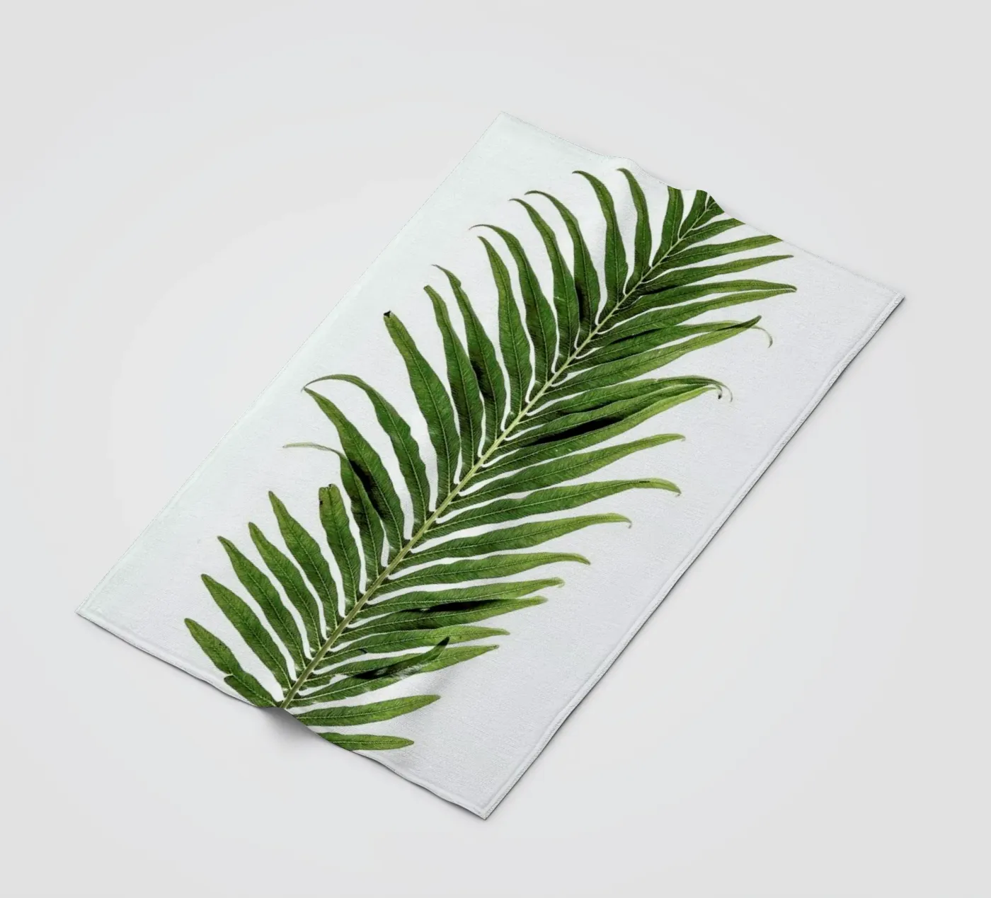 Leaf Study 1 plaid polaire de Shot By Clint