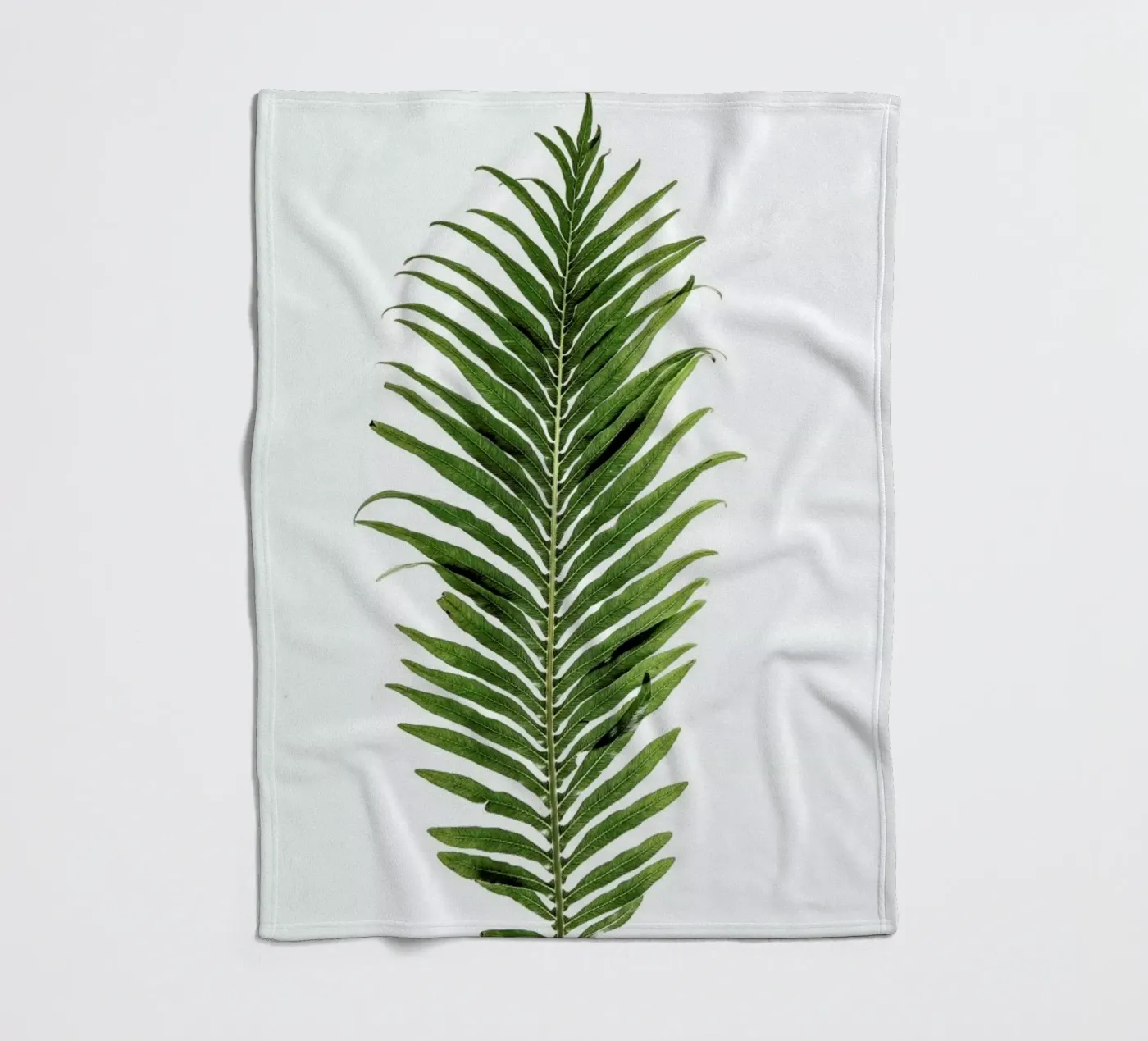 Leaf Study 1 plaid polaire de Shot By Clint