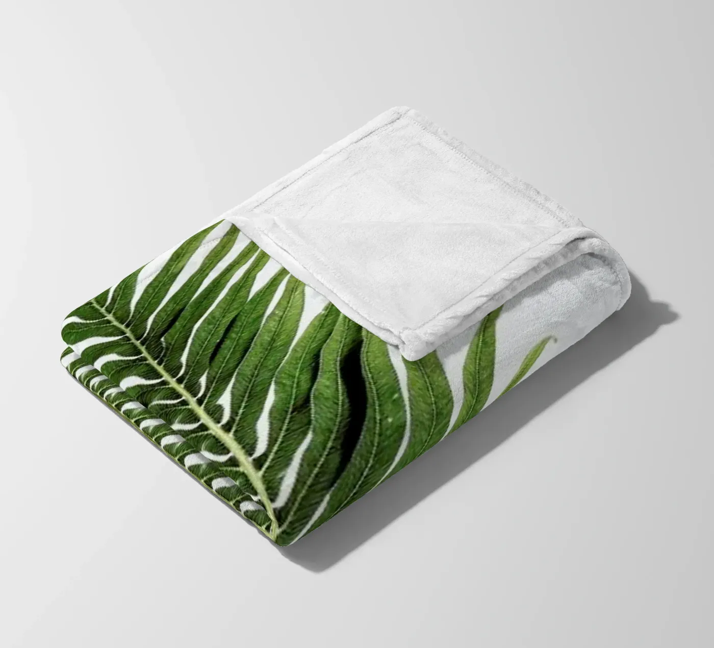 Leaf Study 1 plaid polaire de Shot By Clint