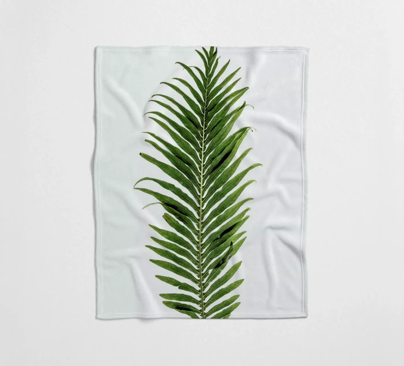 Leaf Study 1 plaid polaire de Shot By Clint