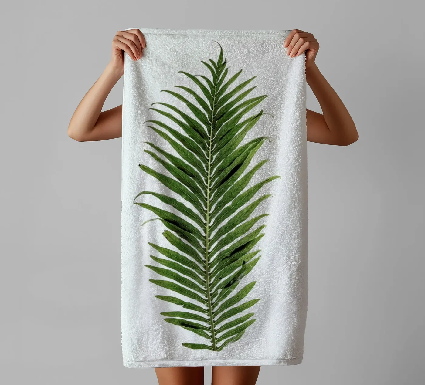 Leaf Study 1 badhanddoek van Shot By Clint