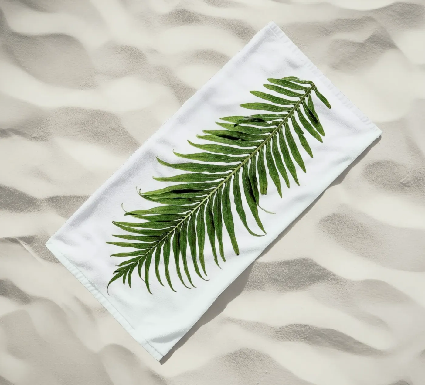 Leaf Study 1 beach towel by Shot By Clint
