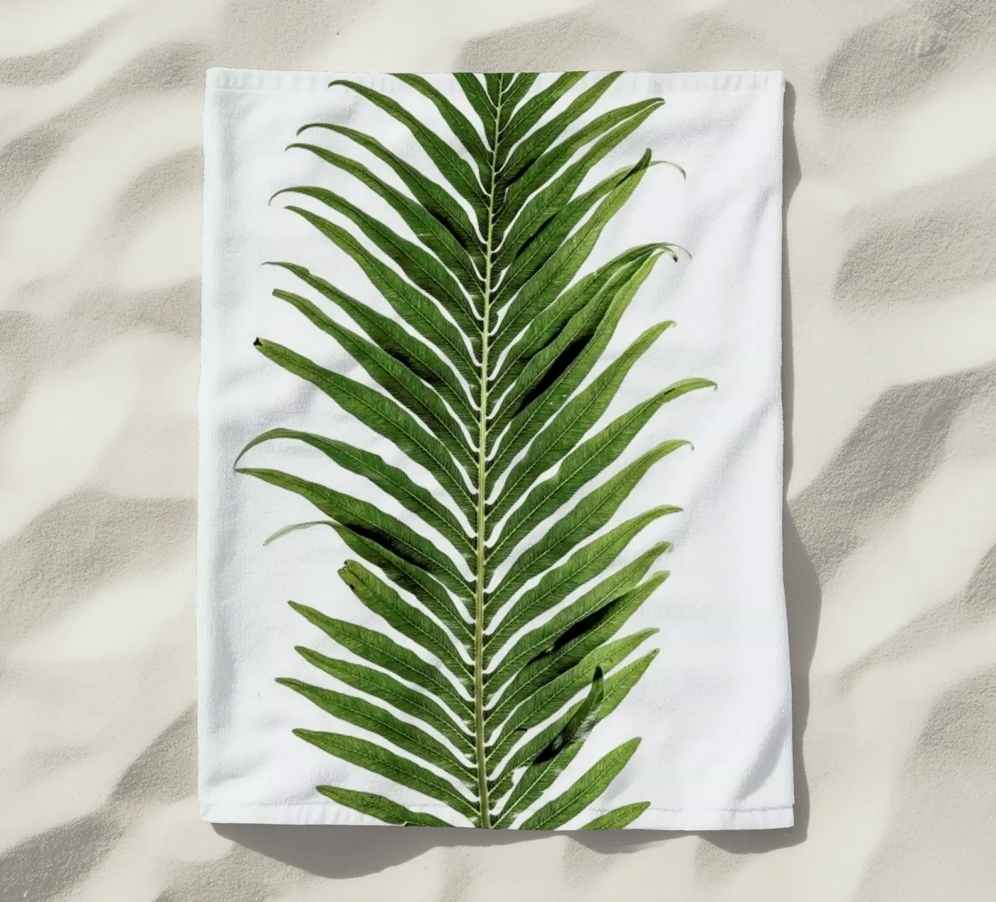 Leaf Study 1 beach towel by Shot By Clint