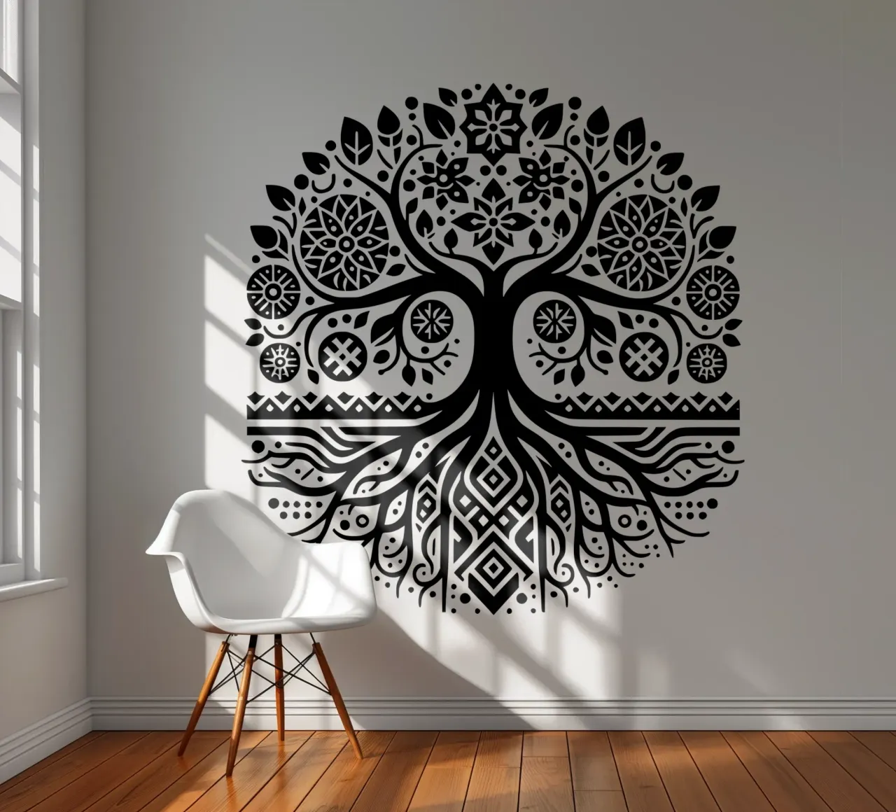 Black & White Tree of Life photo wallpaper by Spiritual Touch