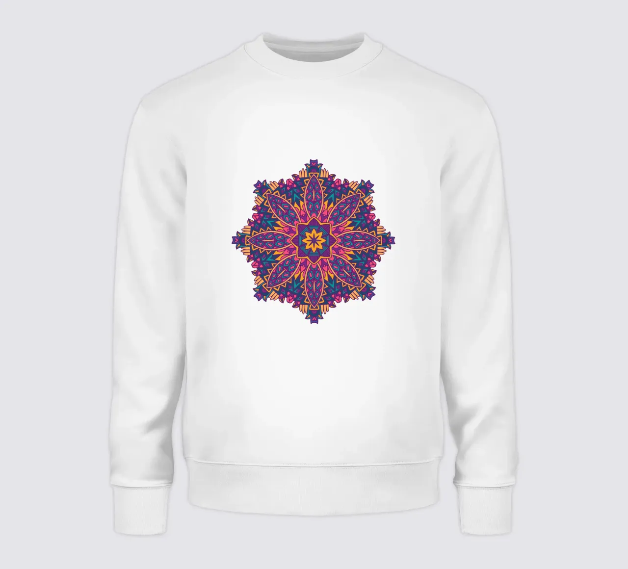 Mandala colorato e intricato felpa da Spiritual Touch