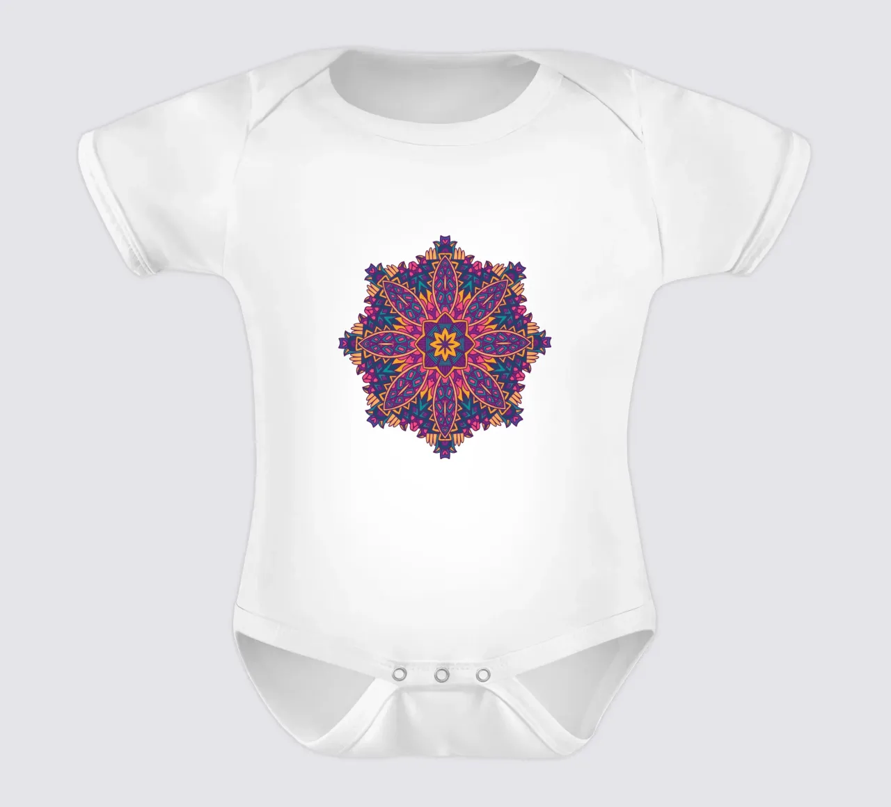 Mandala coloré et complexe body bébé de Spiritual Touch