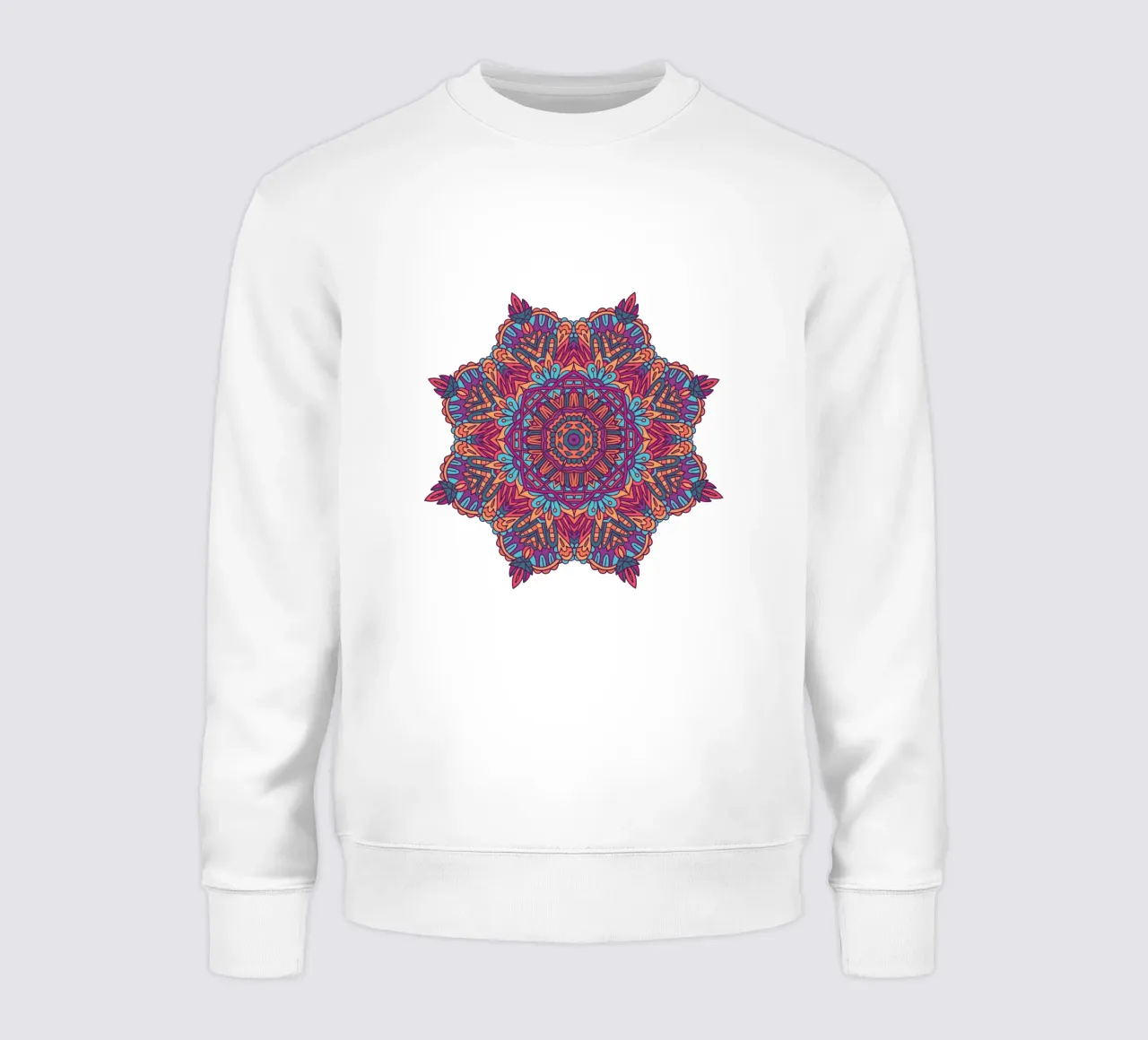 Mandala colorato e intricato felpa da Spiritual Touch