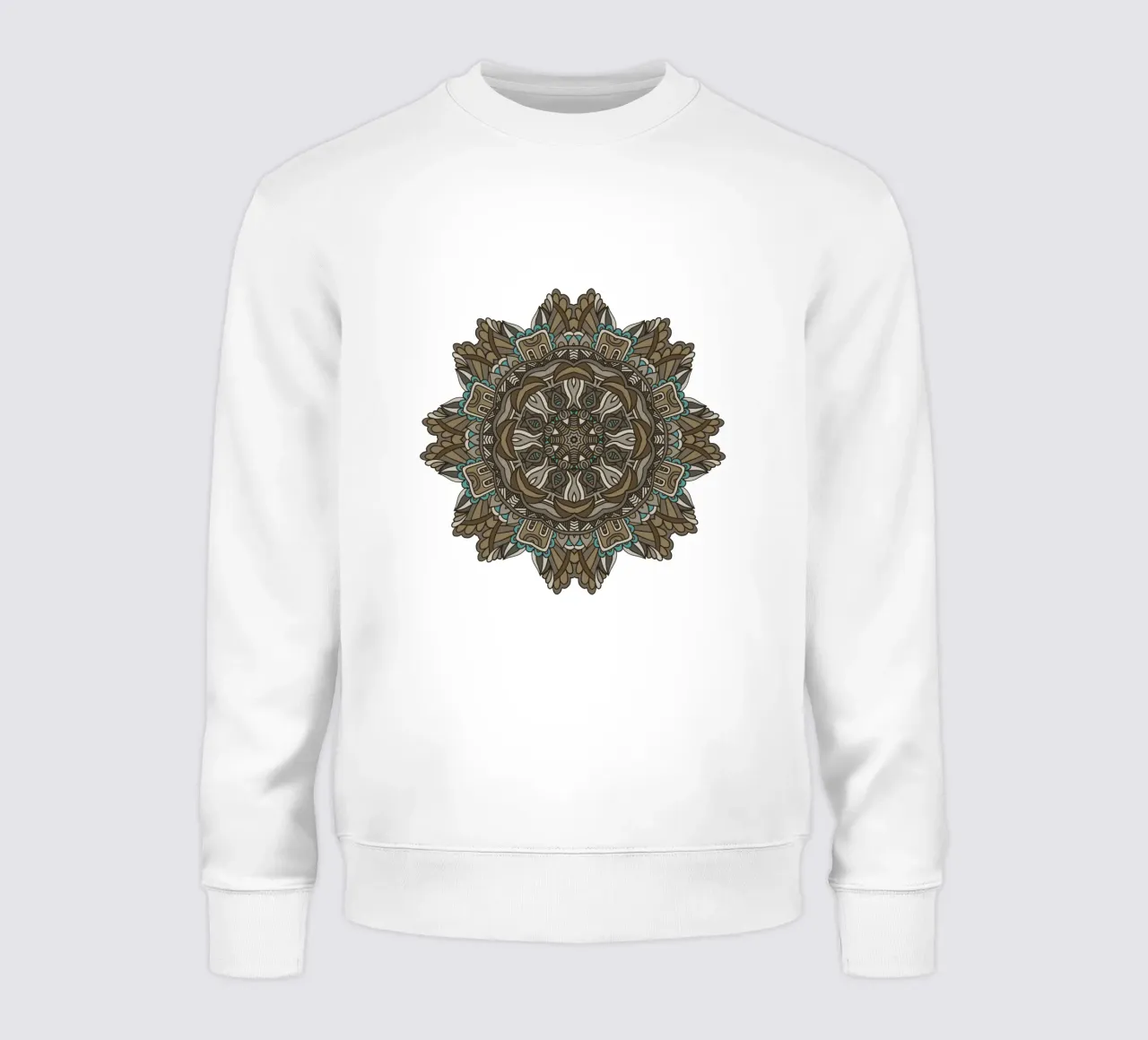 Mandala colorato e intricato felpa da Spiritual Touch