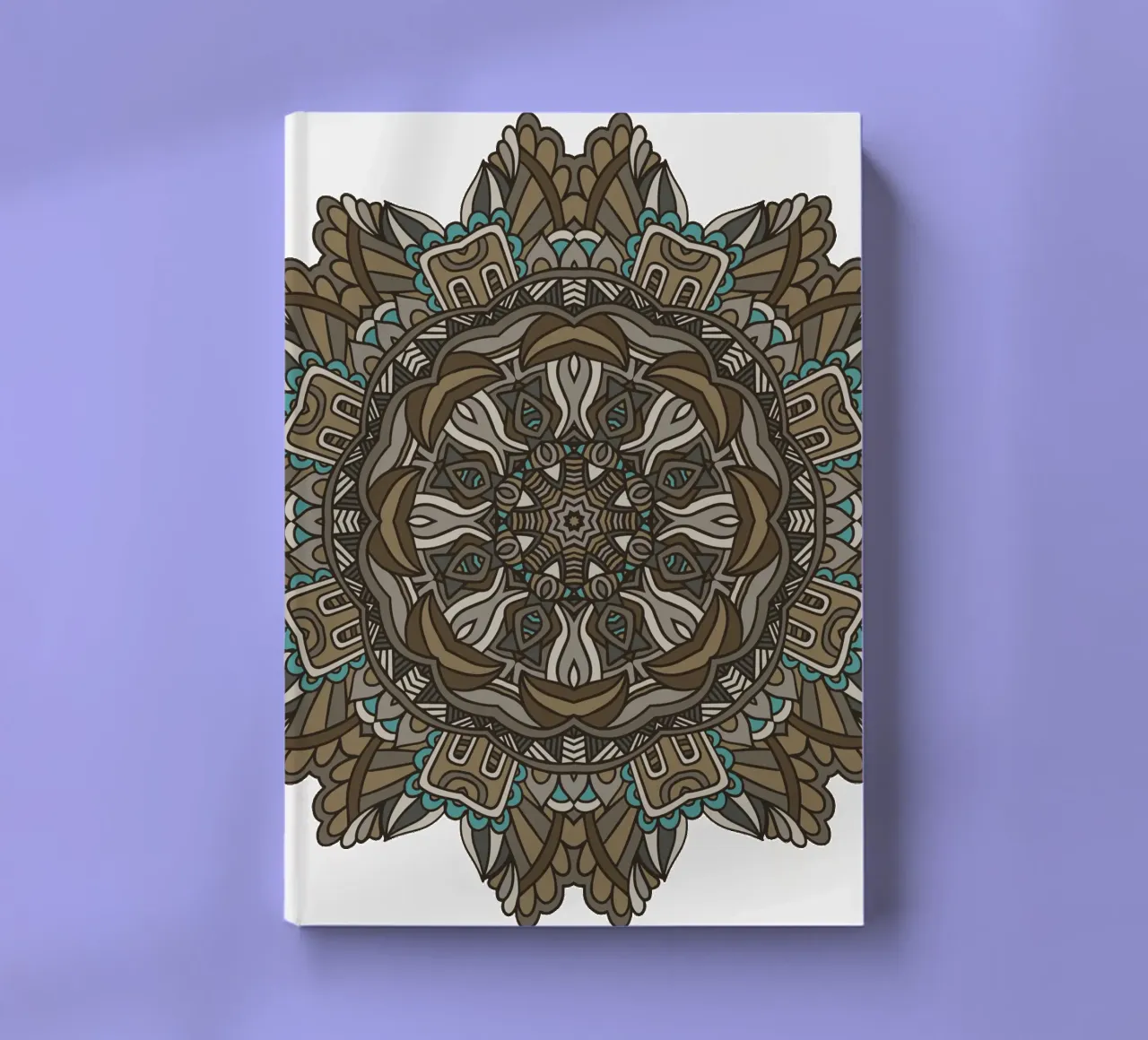 Colorful Intricate Mandala notebook by Spiritual Touch