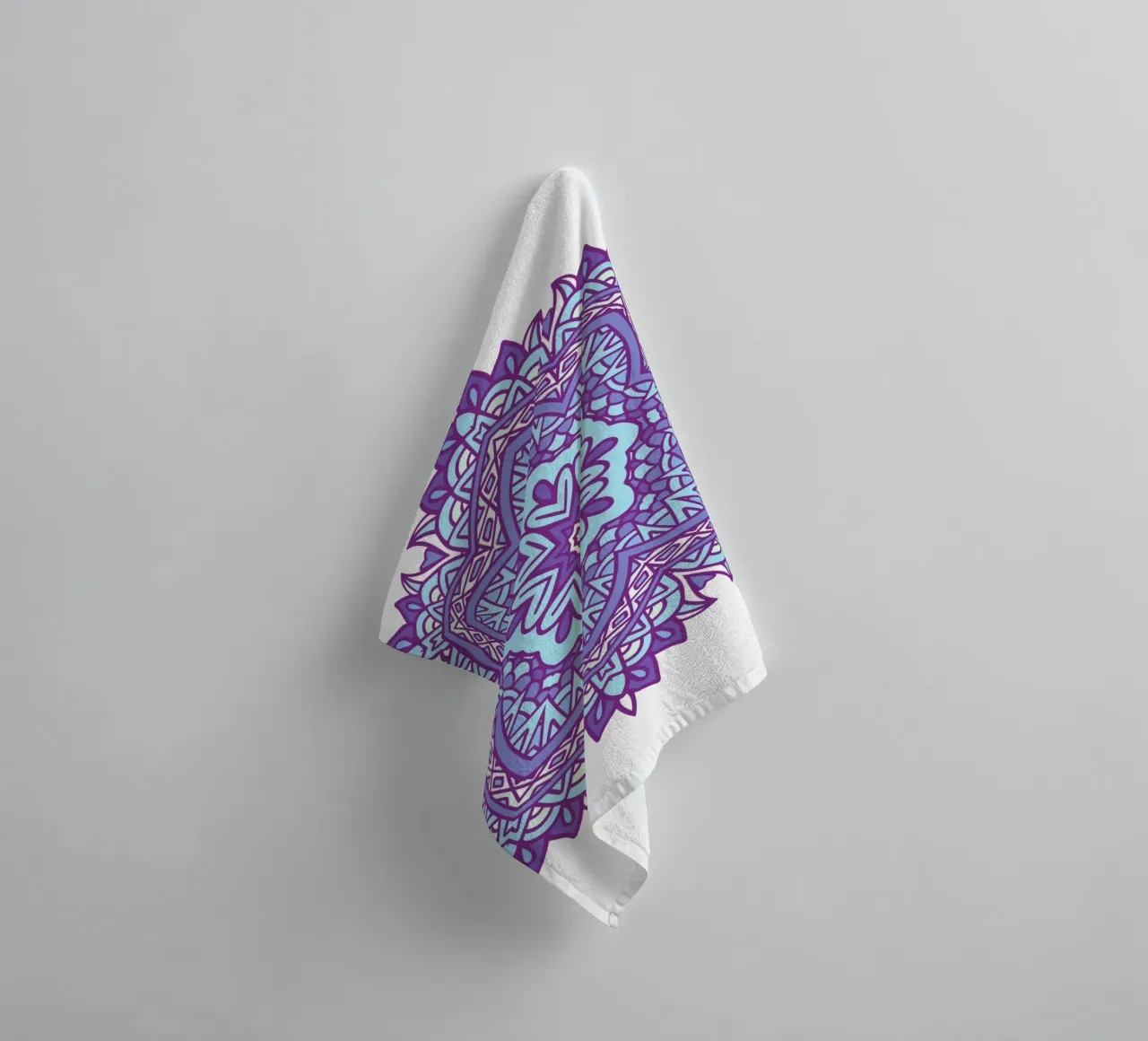 Mandala coloré et complexe serviette de bain de Spiritual Touch