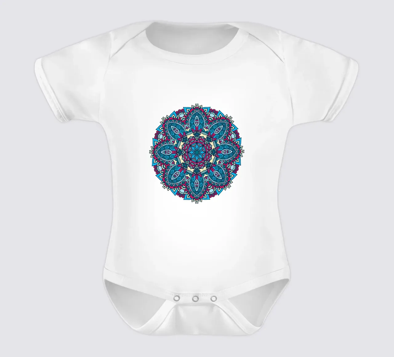 Mandala coloré et complexe body bébé de Spiritual Touch