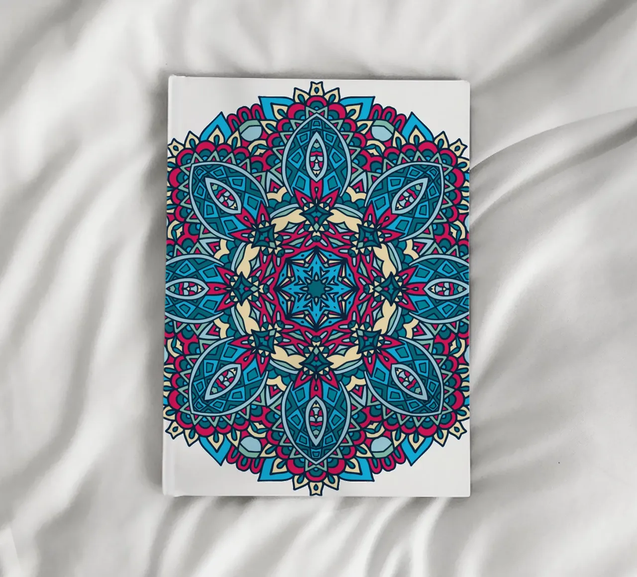 Mandala coloré et complexe carnet de notes de Spiritual Touch