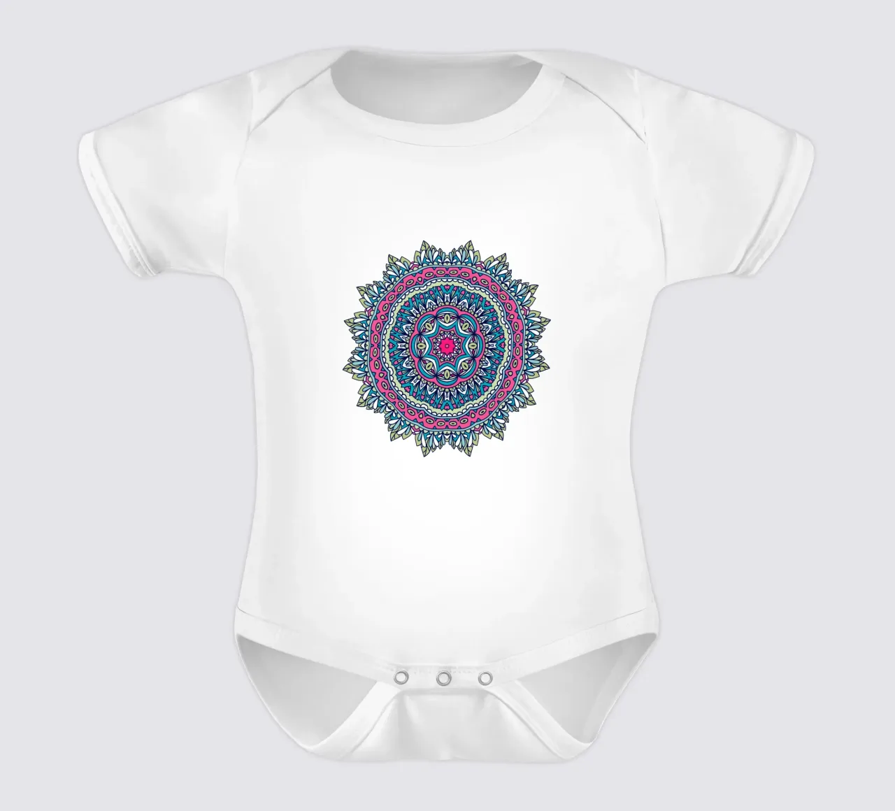 Mandala coloré et complexe body bébé de Spiritual Touch