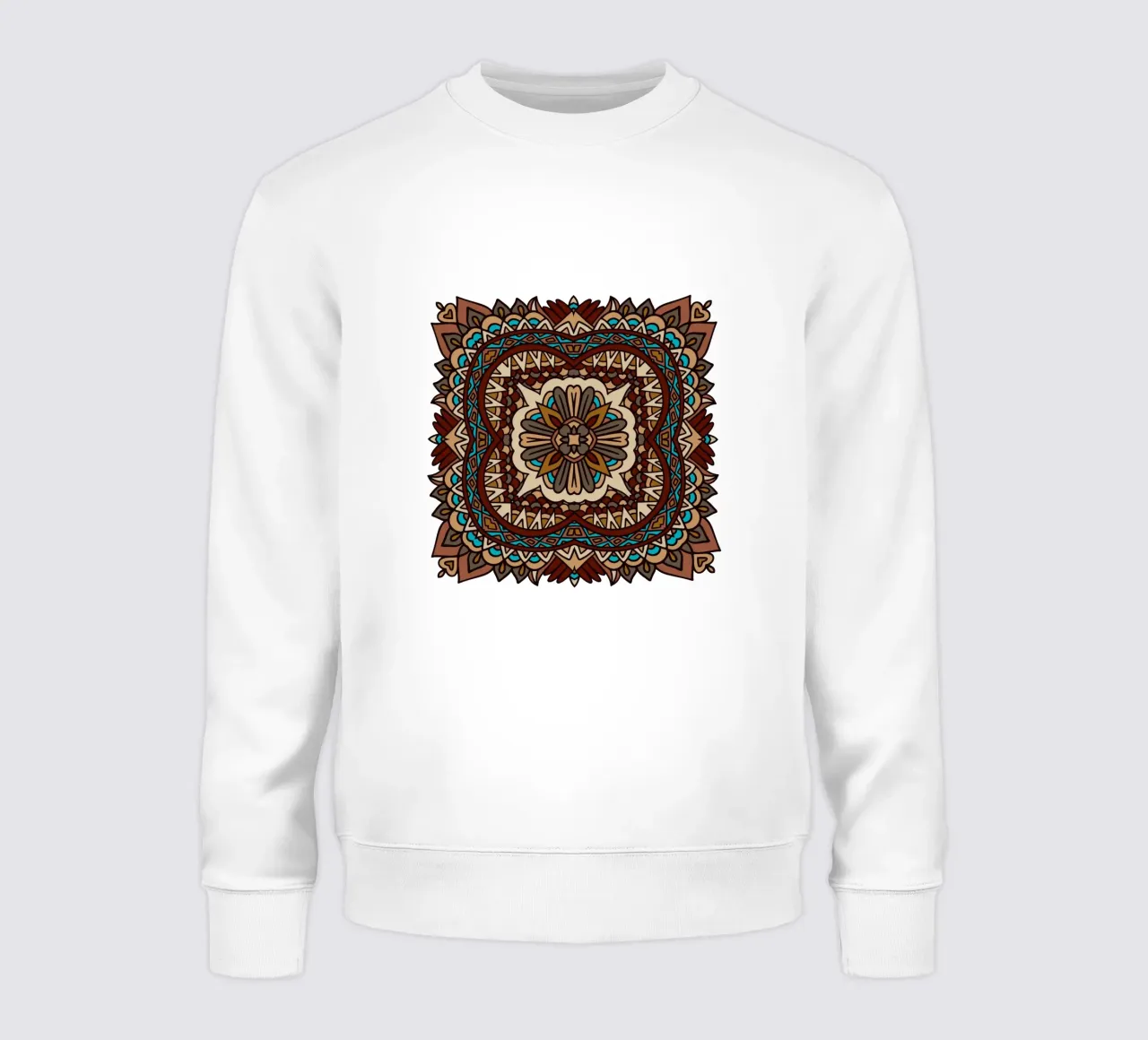 Mandala colorato e intricato felpa da Spiritual Touch