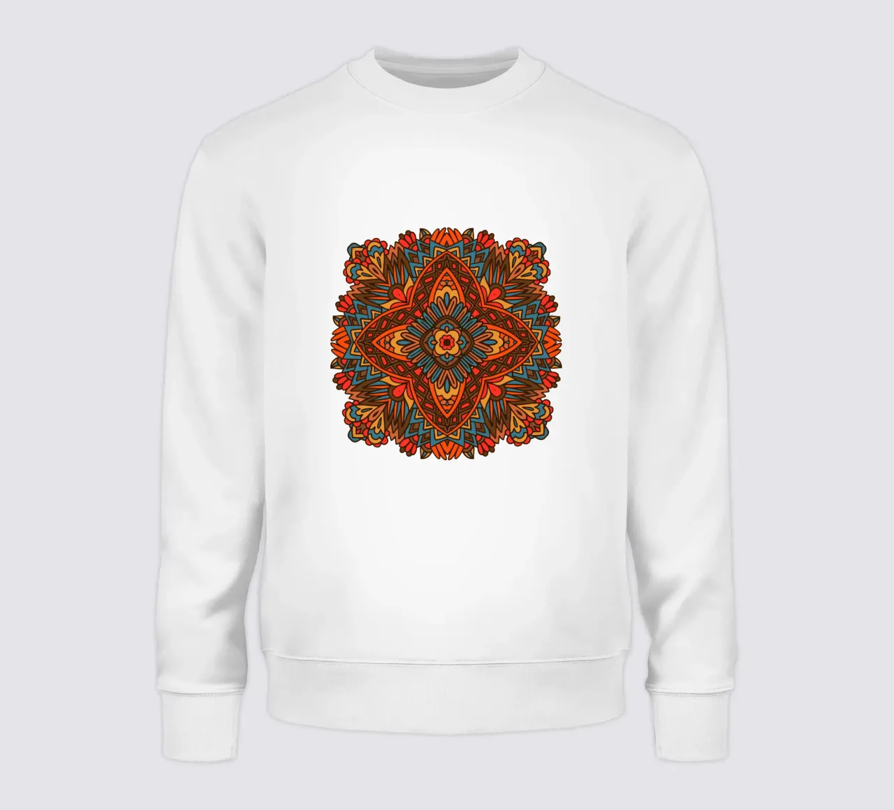 Mandala colorato e intricato felpa da Spiritual Touch