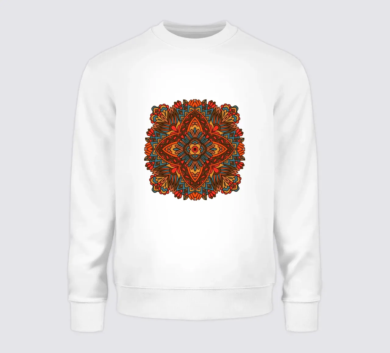 Mandala colorato e intricato felpa da Spiritual Touch