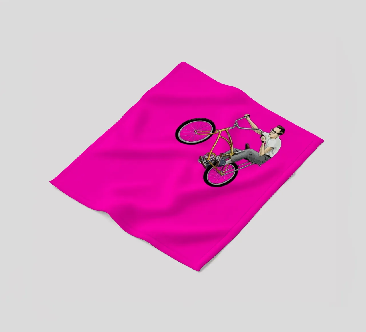 Float - Among the Clouds Fleecedecke von Jason Ratliff