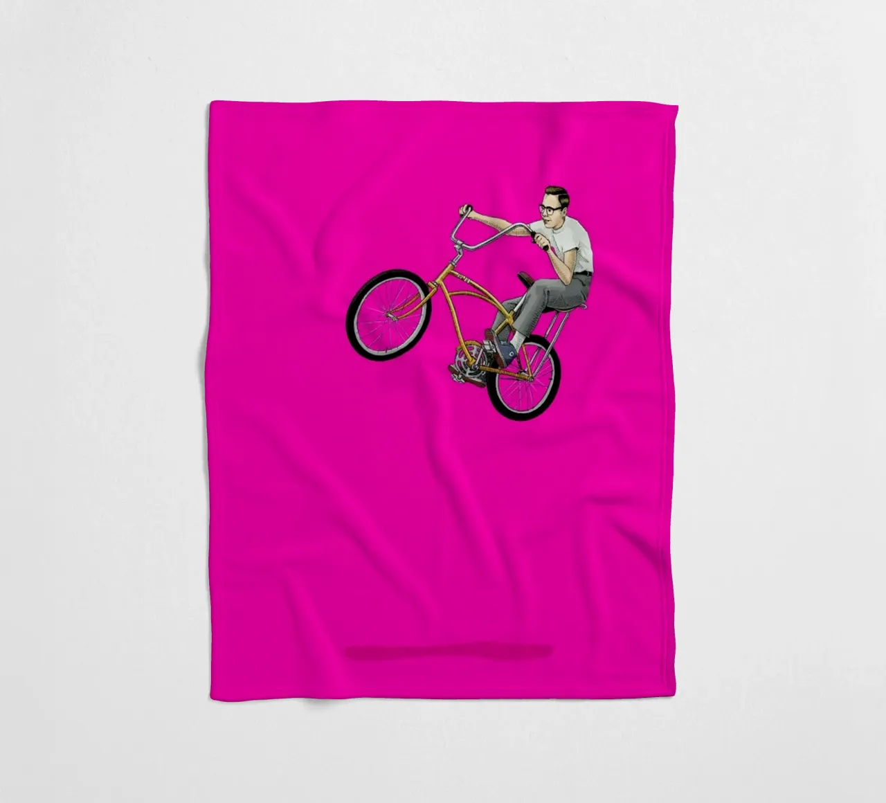 Float - Among the Clouds Fleecedecke von Jason Ratliff