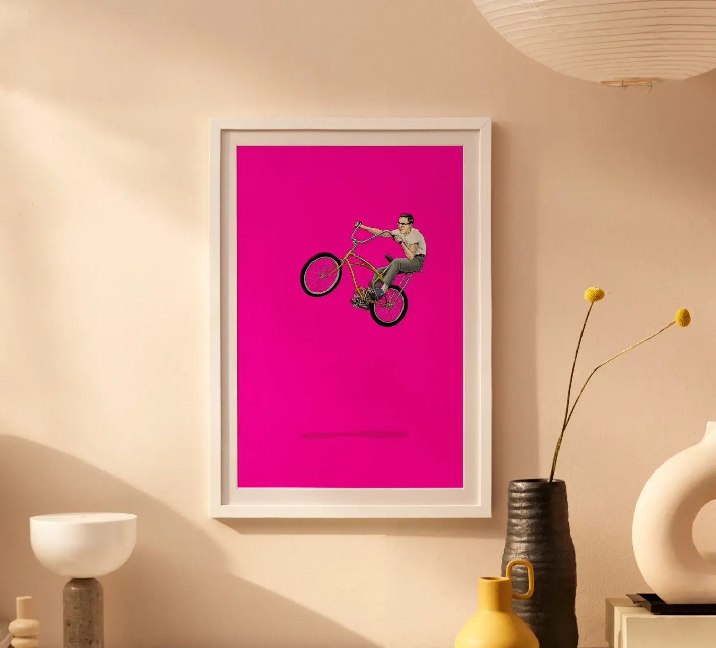 Float - Among the Clouds Poster von Jason Ratliff
