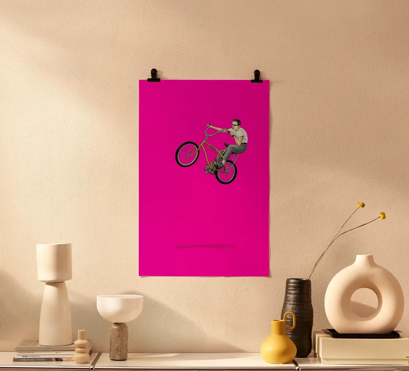 Float - Among the Clouds Poster von Jason Ratliff