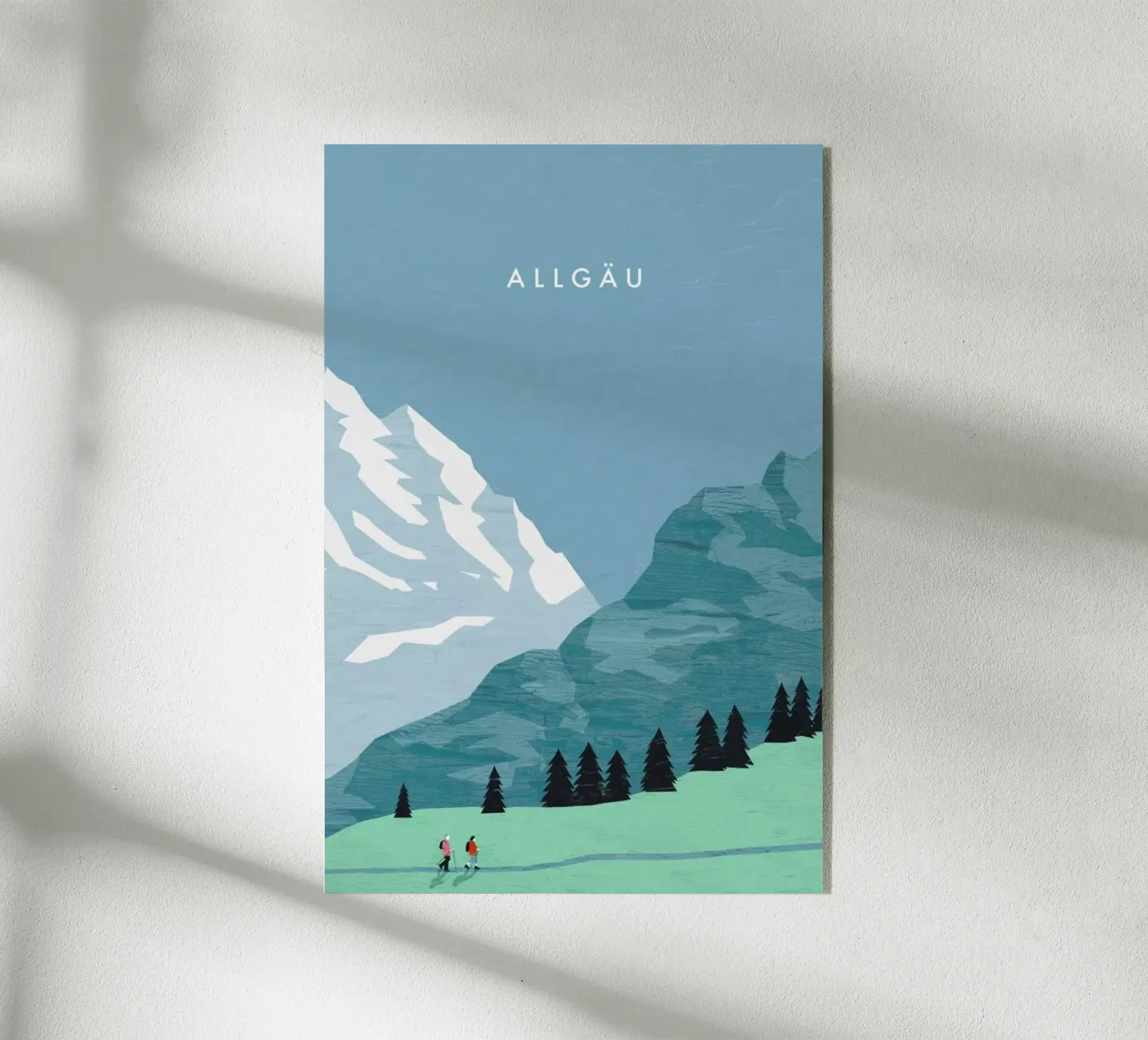 Allgäu acryl van Katinka Reinke
