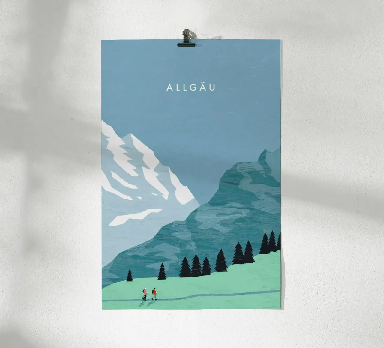 Allgäu poster da Katinka Reinke