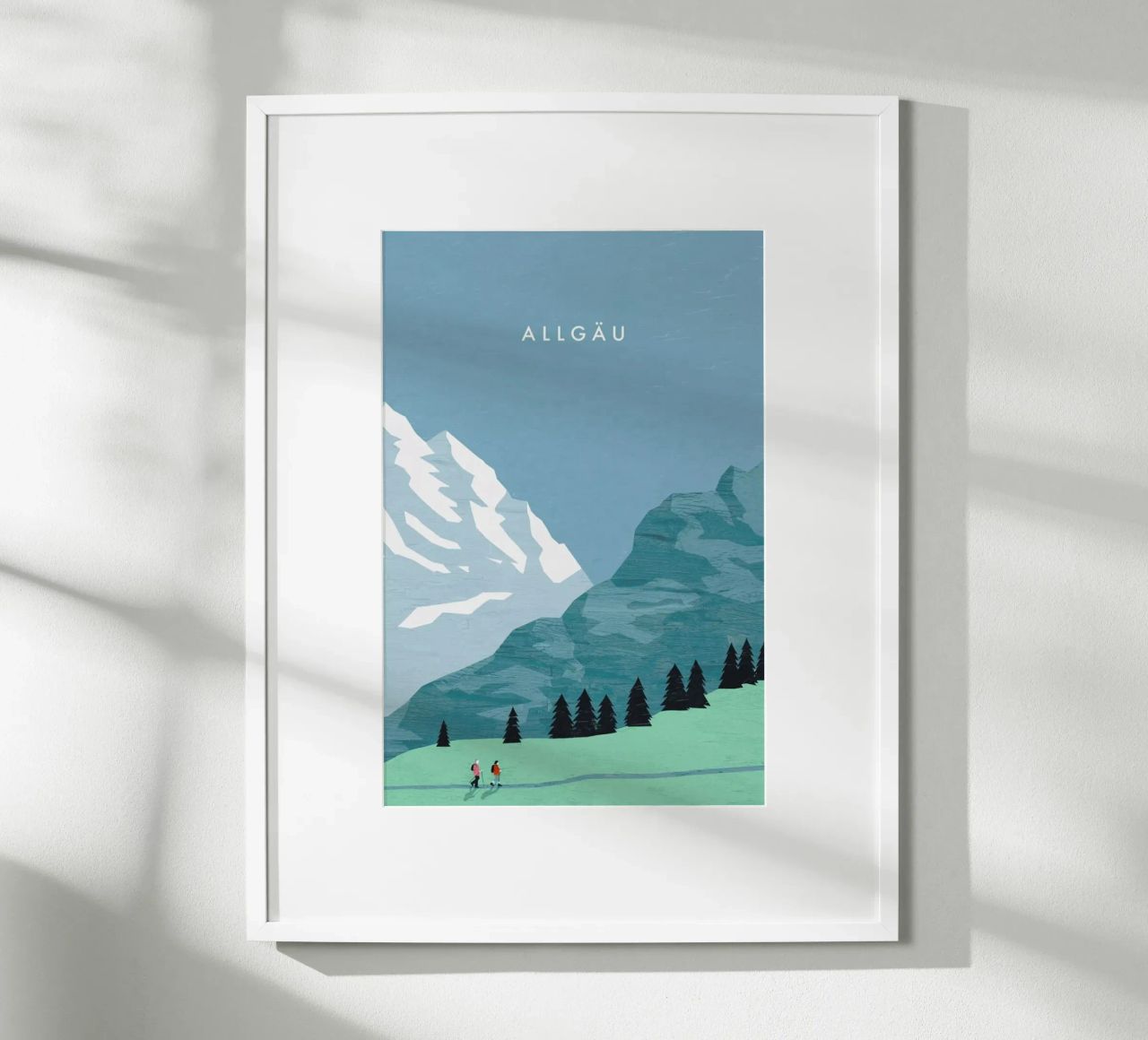 Allgäu Poster von Katinka Reinke