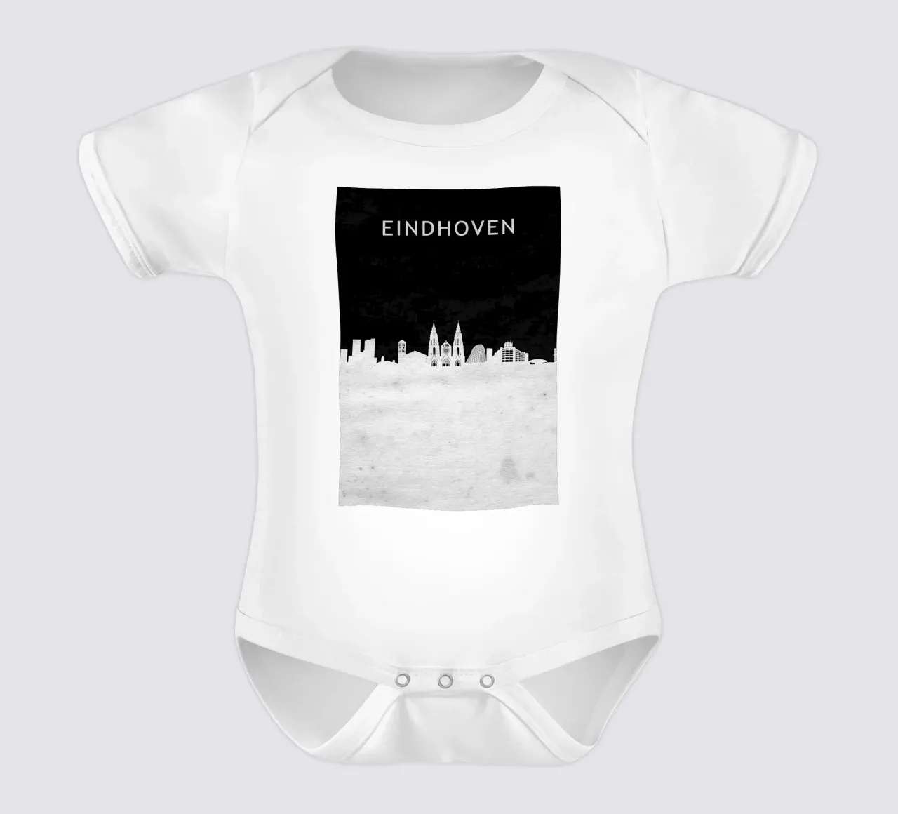 Eindhoven Netherlands body neonato maniche corte da Travelstudio