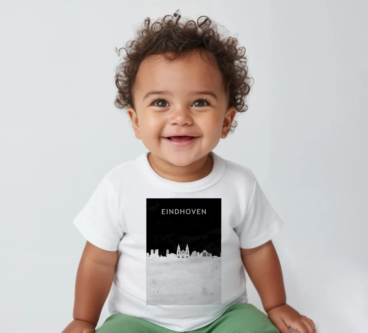 Eindhoven Netherlands maglietta neonato da Travelstudio