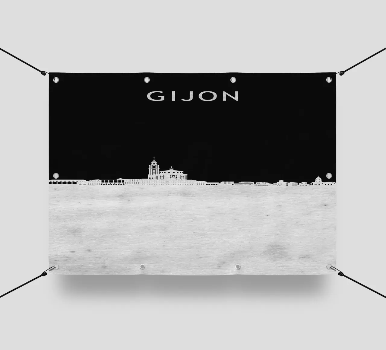 Gijon Spain telo in pvc da Travelstudio