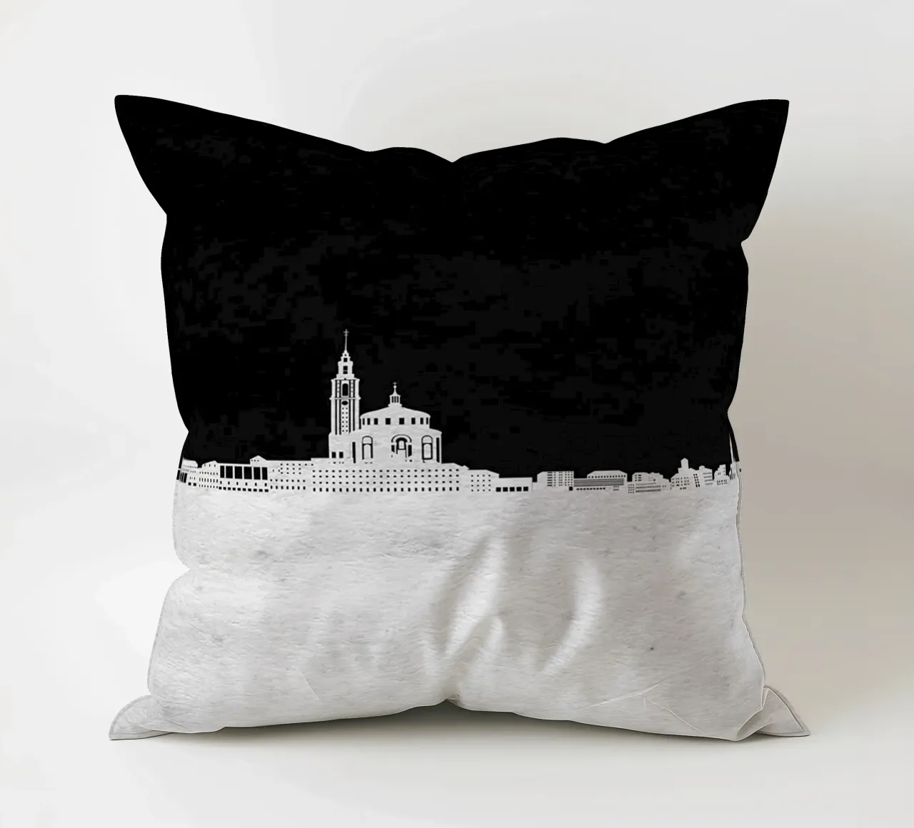 Gijon Spain cuscino da Travelstudio