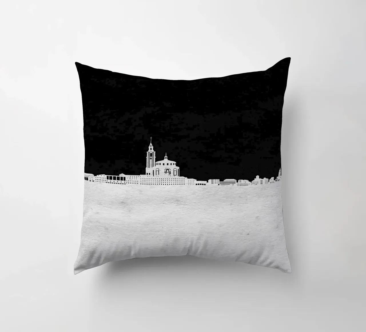 Gijon Spain cuscino da Travelstudio