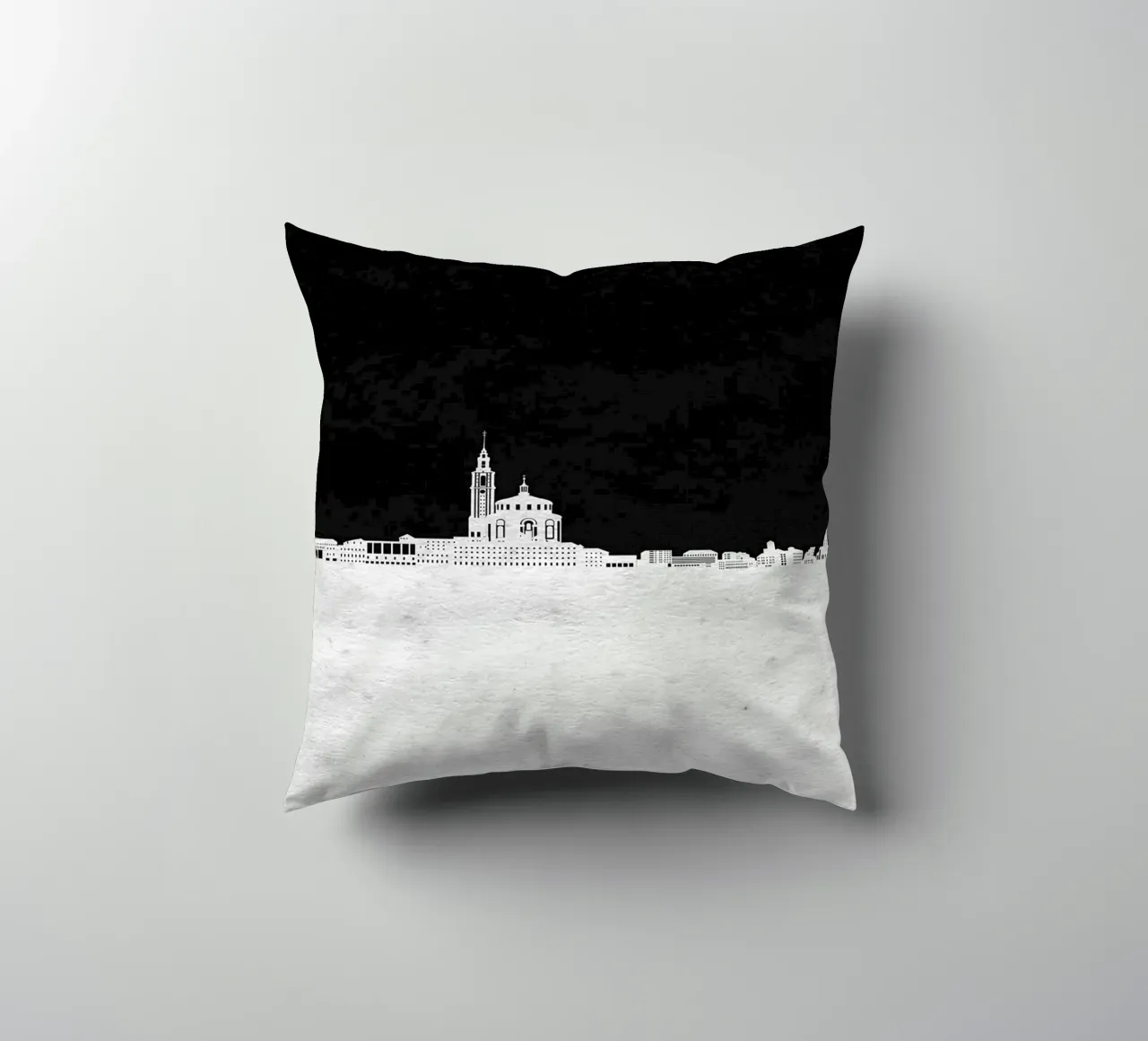 Gijon Spain cuscino da Travelstudio
