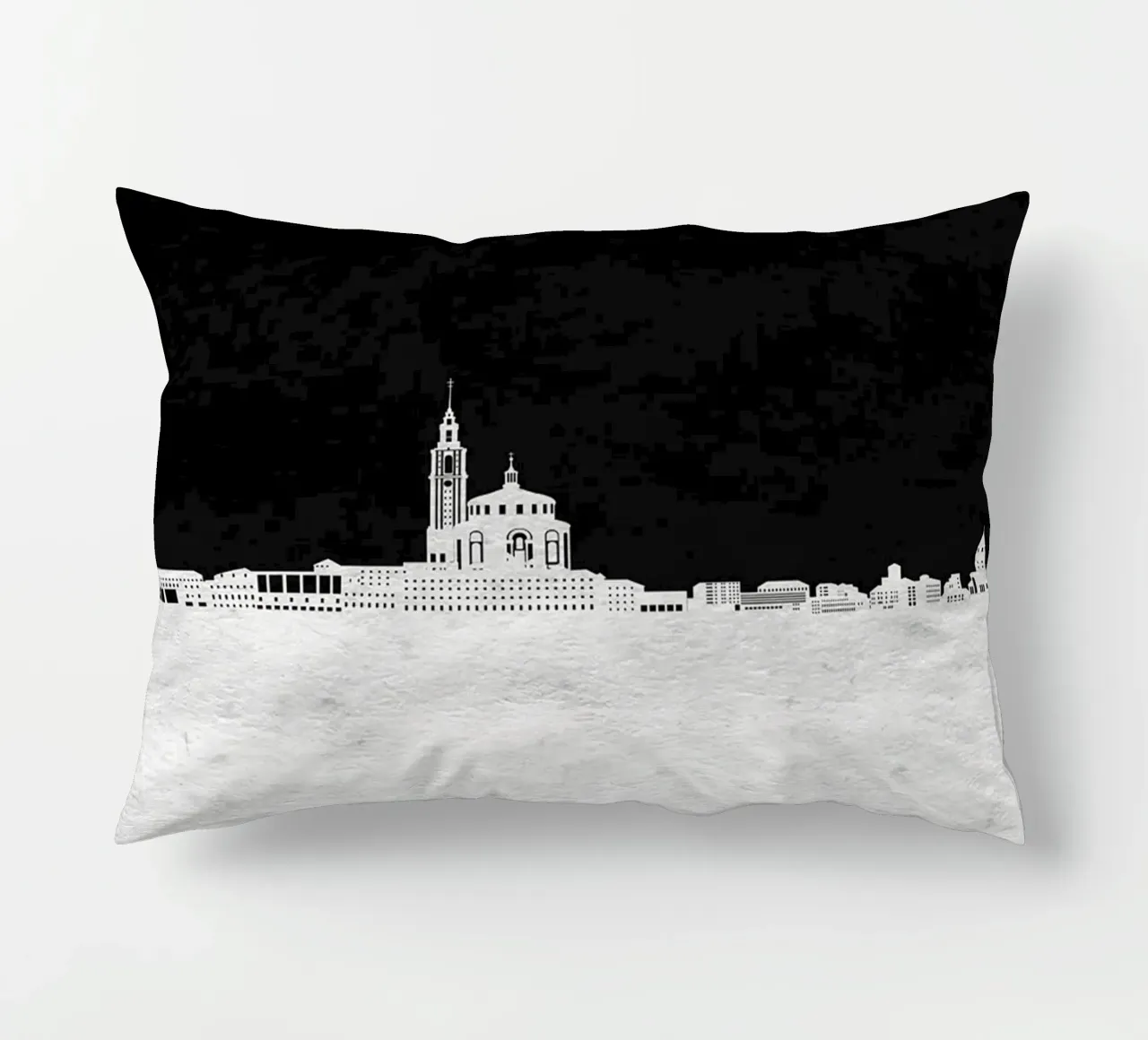 Gijon Spain cuscino da Travelstudio