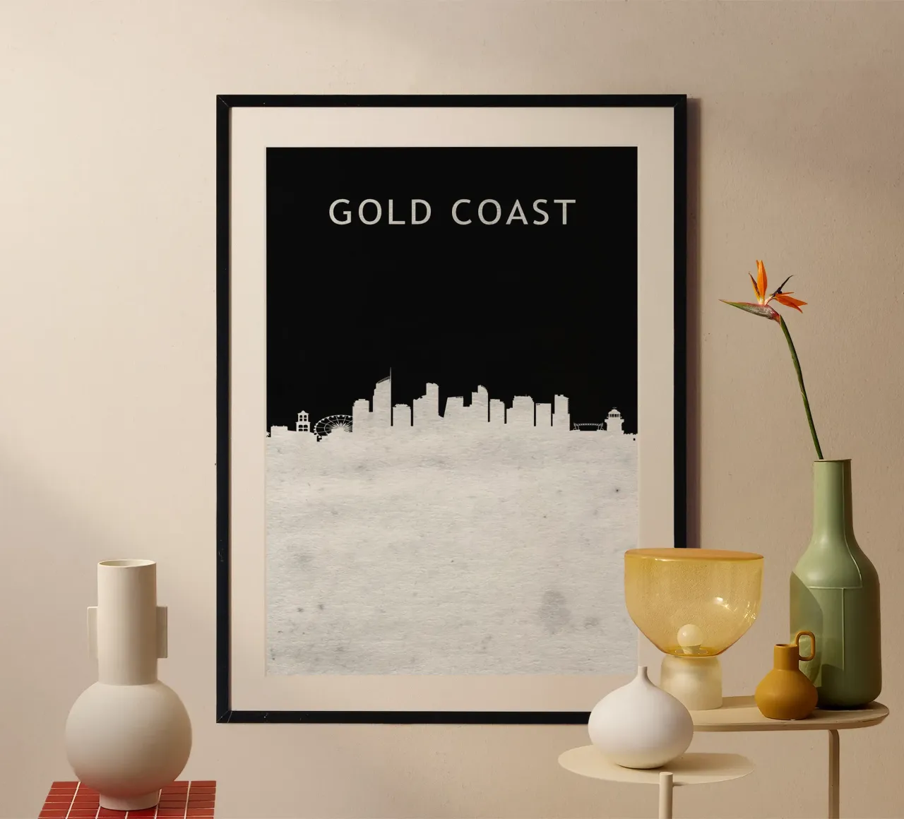 Gold Coast Australia poster da Travelstudio