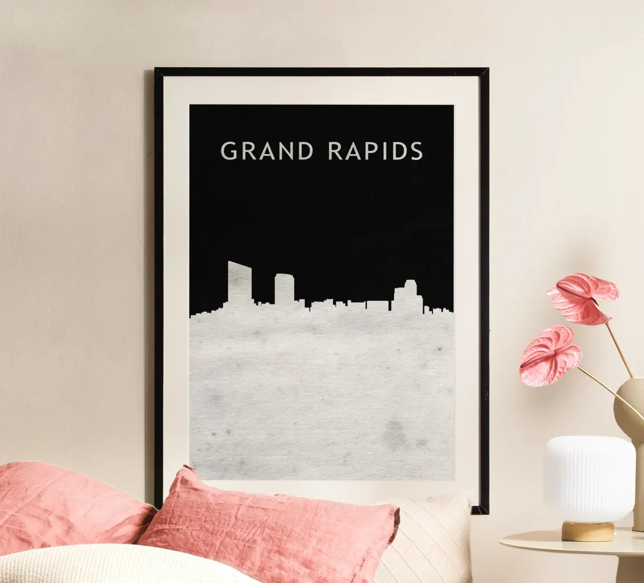 Grand Rapids Michigan poster da Travelstudio