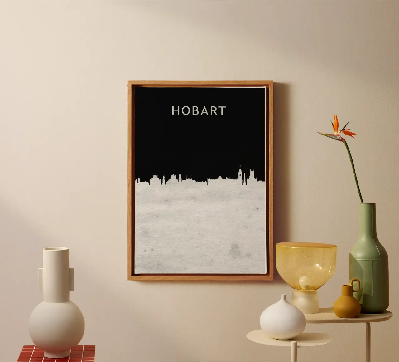 Hobart Australia tela con Cornice a cassetta da Travelstudio