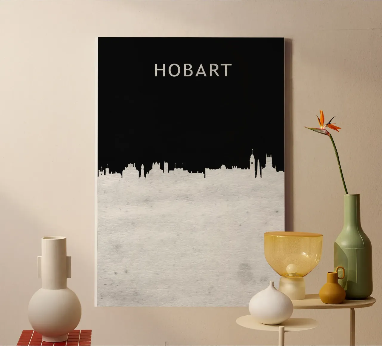Hobart Australia tela con Cornice a cassetta da Travelstudio