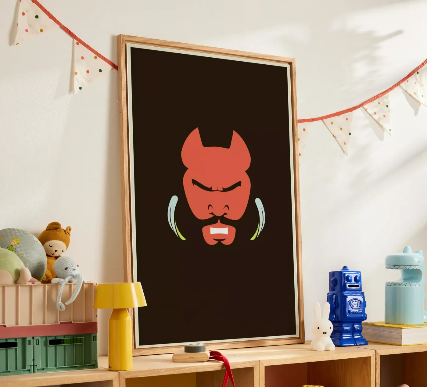 Mr T Acryl-Glas von Bruno Morphet