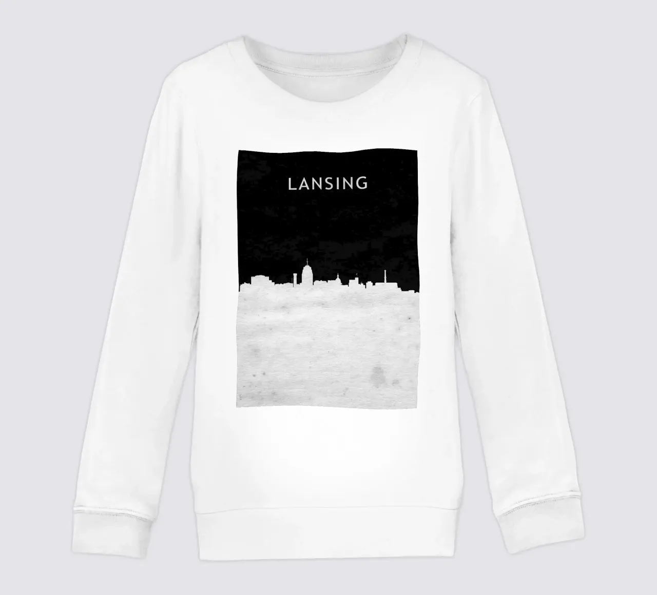 Lansing Michigan felpa bambino da Travelstudio
